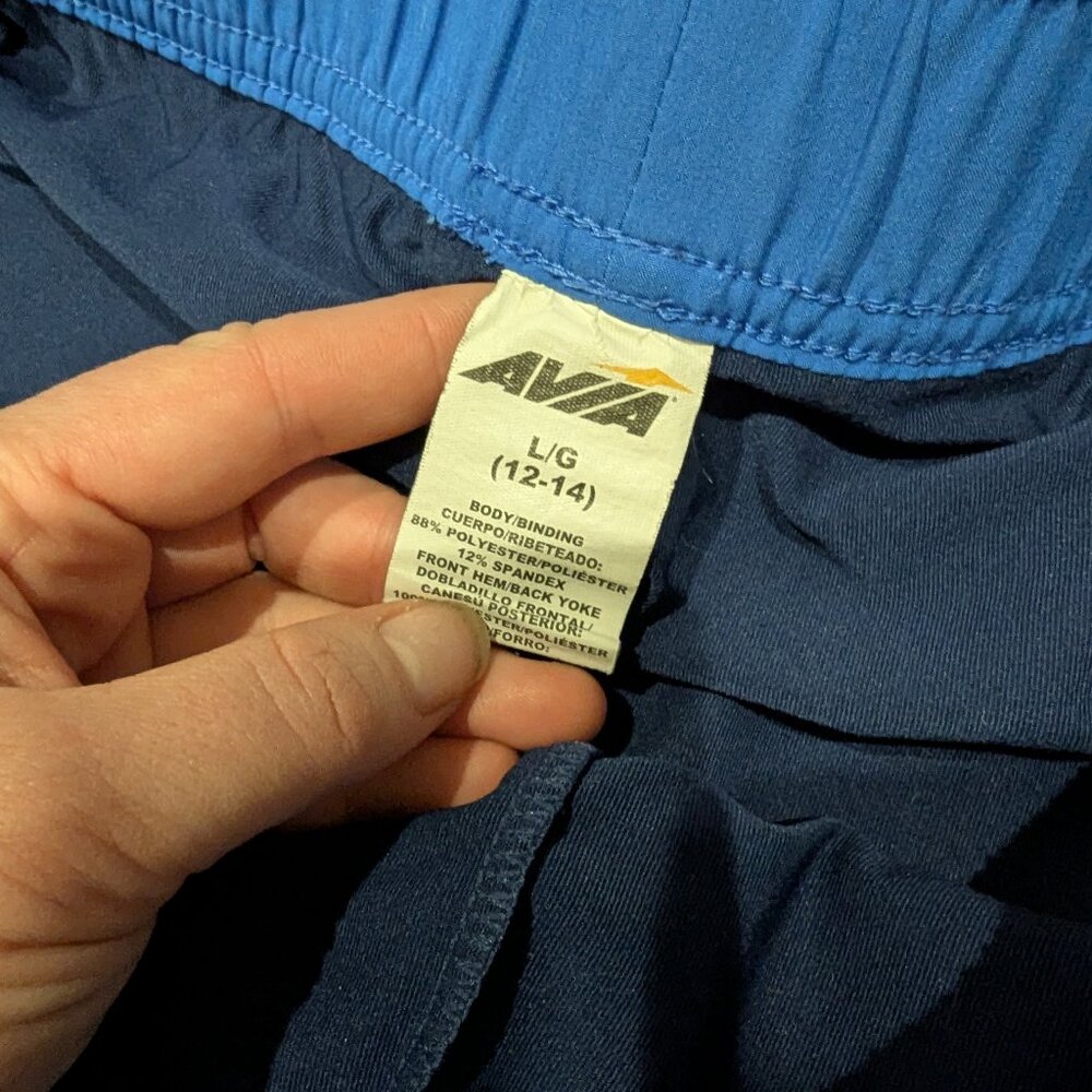 Avia Woman's Athletic Running Shorts With Liner L 12-14 - Picture 3 of 3